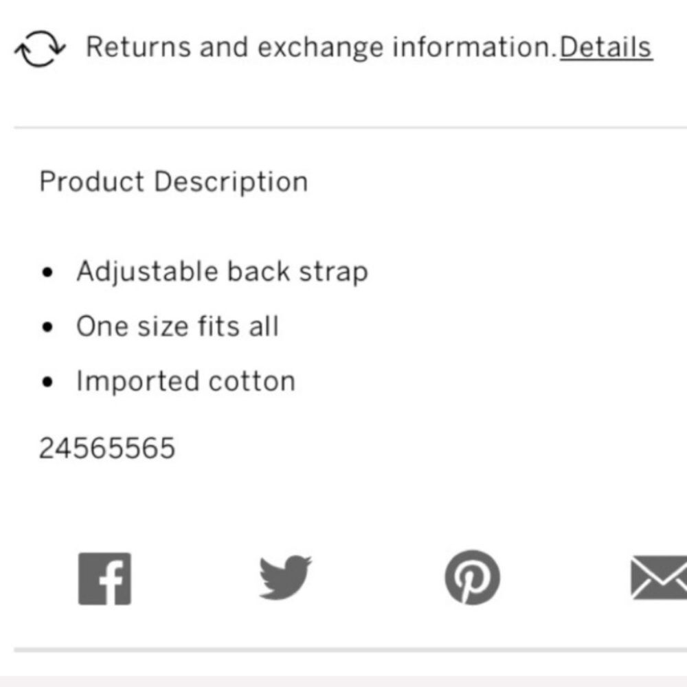 NEW💕VS PINK RED “P” MONOGRAM Baseball Hat Cap - Picture 9 of 9